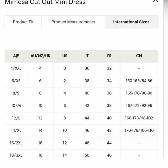 AJE Black Onyx Mimosa Cutout Mini Linen Blend Dress Size AU 6  US 2 XS - Picture 14 of 14